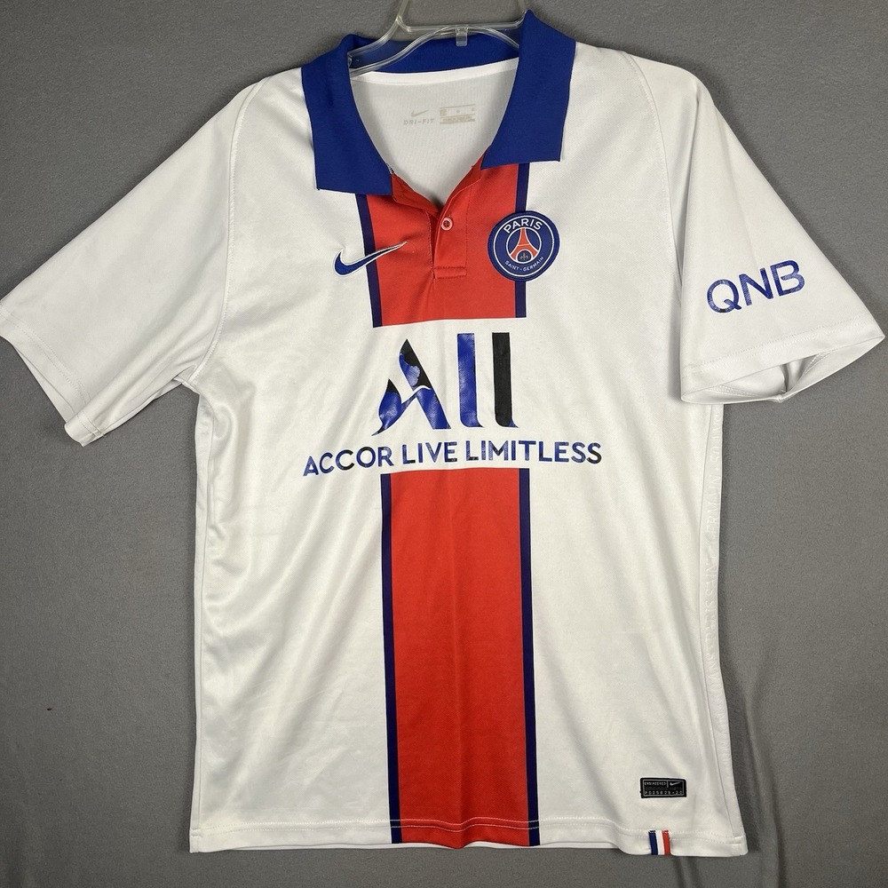 NIKE PARIS SAINT GERMAIN VAPOR KNIT SOCCER TEAM JERSEY SIZE L‎ MEN